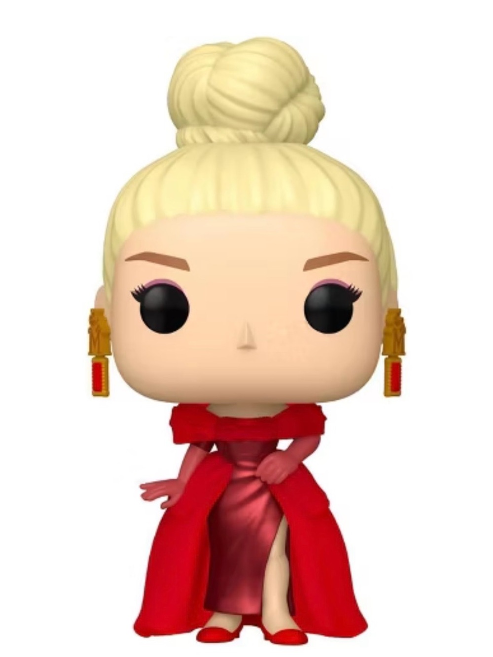 Funko Pop Retro Line, Barbie 80th Anniversary #152 with Red Dress & Cape, NIB - Picture 3 of 10